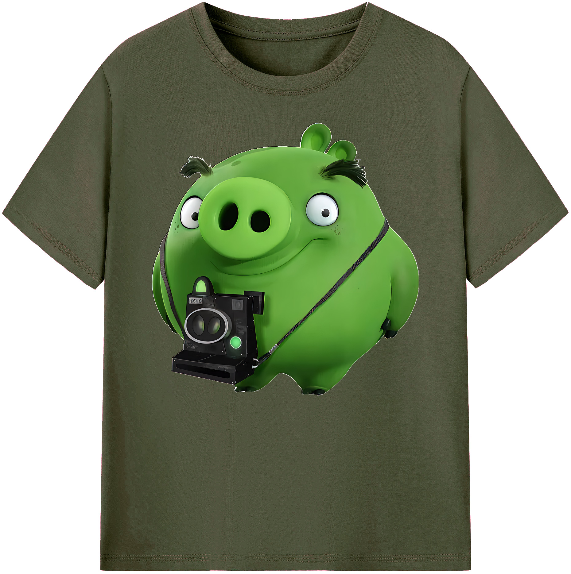 （画像用） Angry Birds アングリーバード 綿100％ メンズ半袖Tシャツ｜肌触りやわらか＆通気性